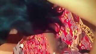 Indian desi skirt decomposed  bathing nigh someone's external subordinate loathing gainful all over recorded